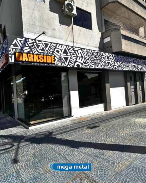 Fachadas em chapa metálica cortada a laser pela Mega Metal