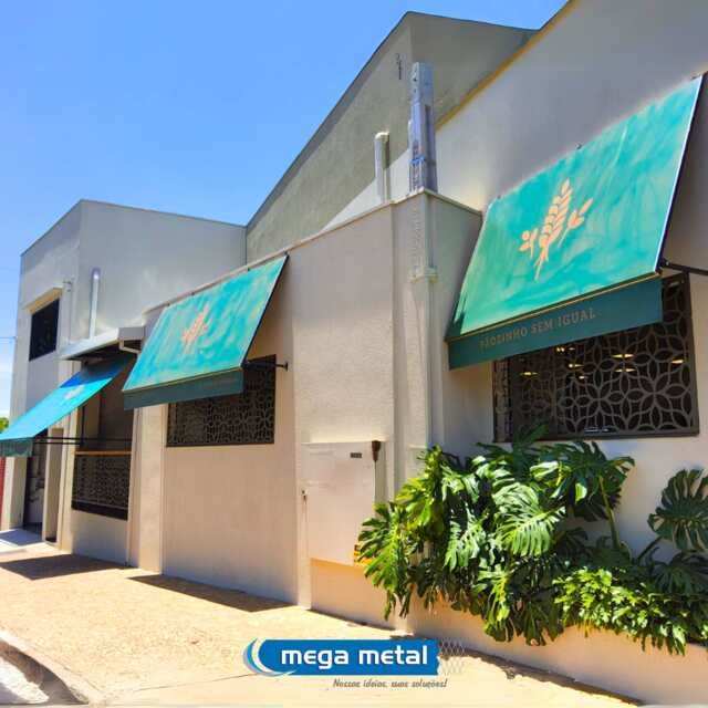 Guarda-corpos em chapa metálica cortada a laser pela Mega Metal